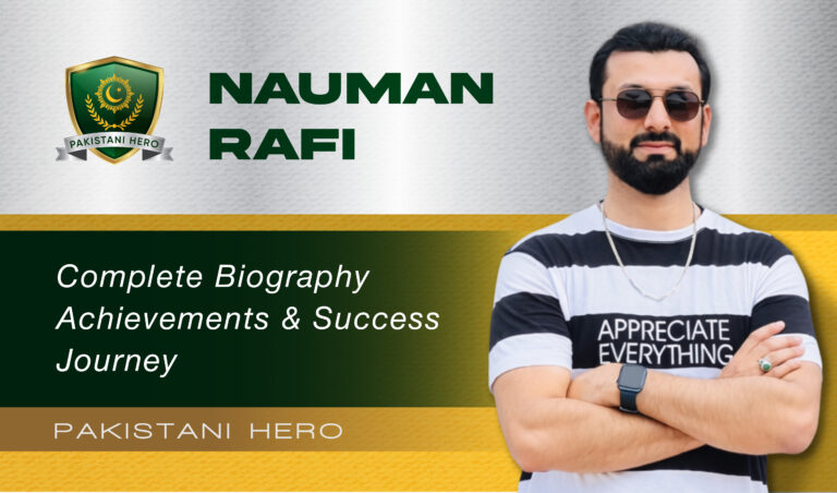 Nauman Rafi Pakistani Entrepreneur Philanthropist Biography
