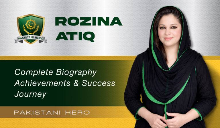 Rozina Atiq Champion of Education and Social Change