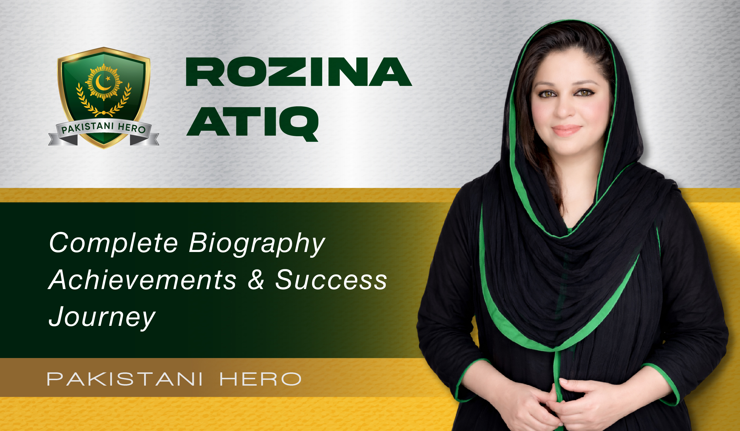 Rozina Atiq Champion of Education and Social Change