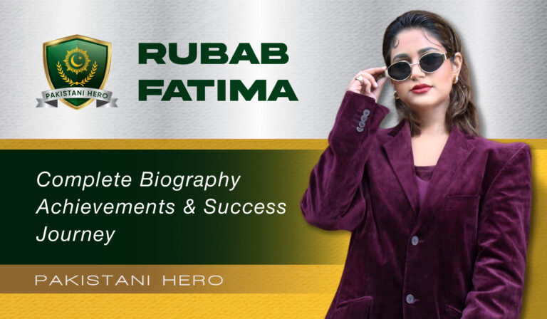 Rubab Fatima Pakistani Visionary Entrepreneur Creative Leader Biography