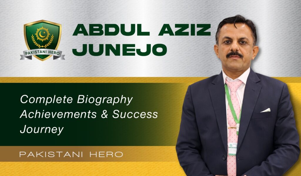 Abdul Aziz Junejo Revenue Expert & Assistant Commissioner