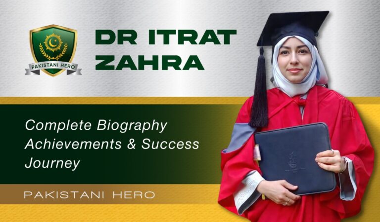Dr Itrat Zahra Environmental Microbiologist and Bioplastics