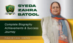 Syeda Zahra Batool Upcycled Artist Founder of Takhleeqkarian