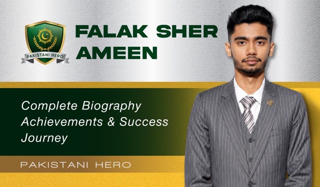 Falak Sher Ameen | Founder & CEO of FSA Enterprises