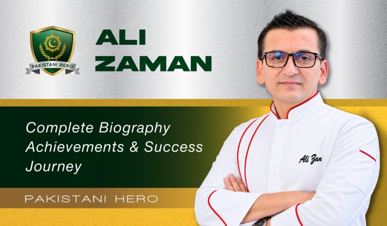 Ali Zaman Executive Chef Pakistan Hospitality Leader