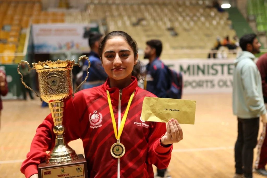 All Pakistan National Judo League gold — Sahar Waeen