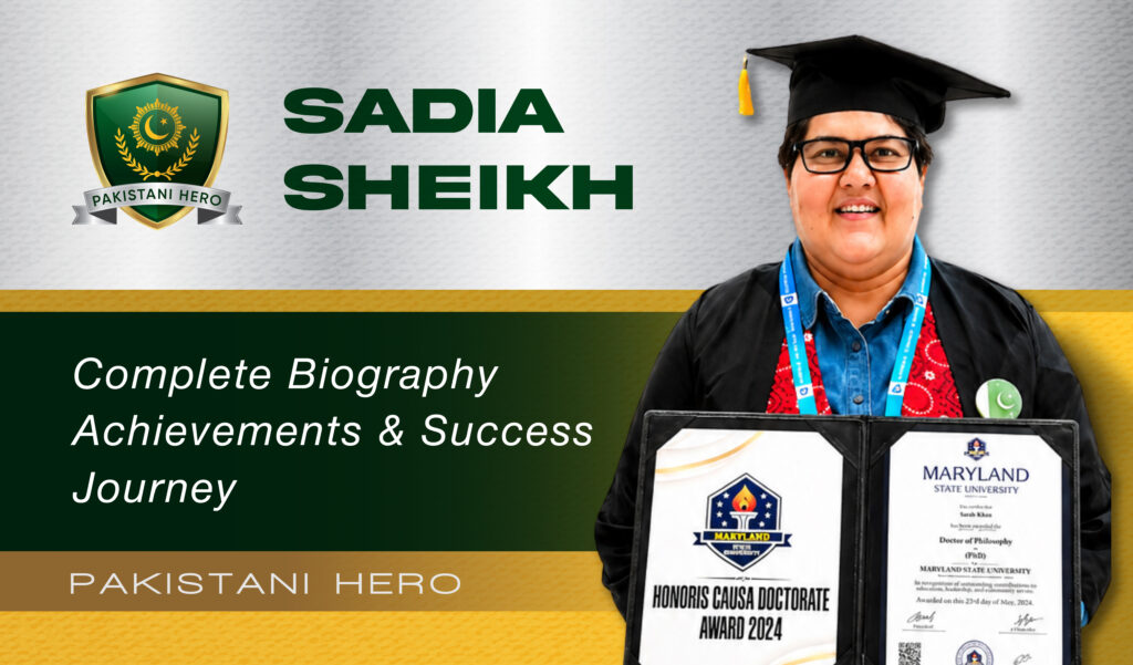 Dr Sadia Sheikh Founder of Diya Women Football Club Pakistan