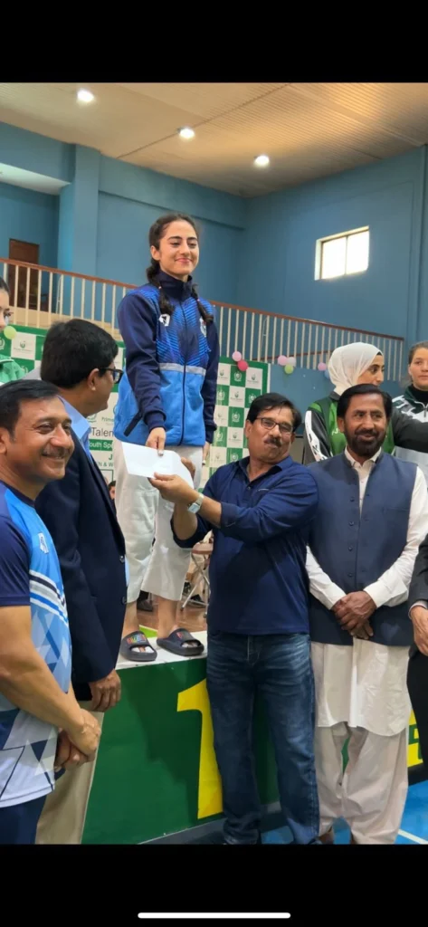 Gold medalist in 52kg Intervarsity Judo — Sahar Waeen