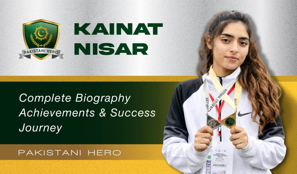 Kainat Nisar pakistan Leading Women Sports in KPk Today