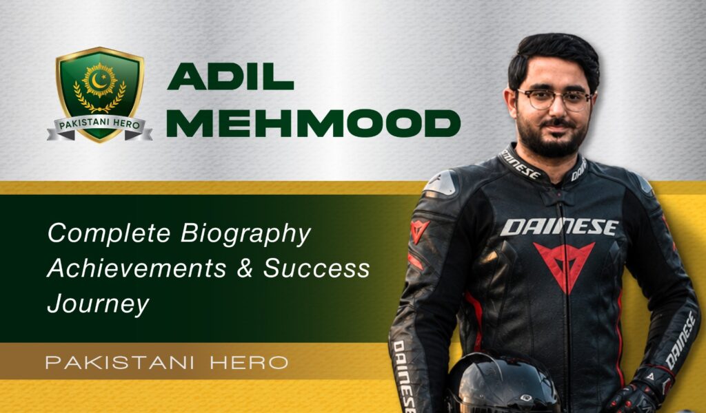 Adil Mehmood Pakistani Biker & Travel Vlogger