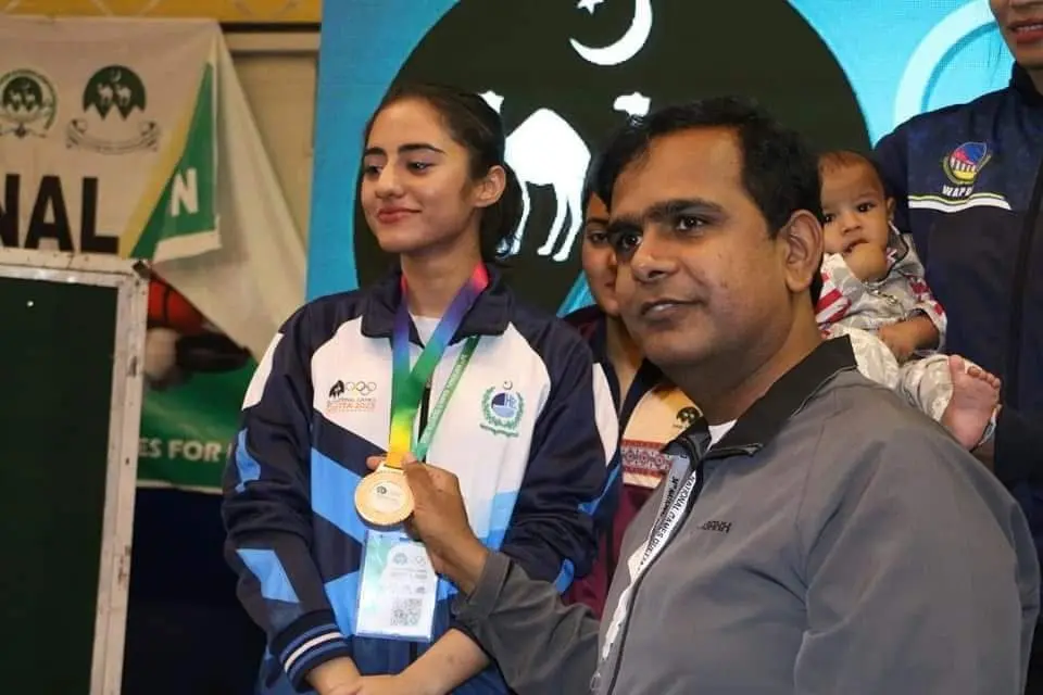 Bronze medalist Games Quetta — Sahar Waeen