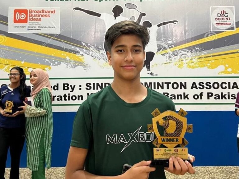 Sindh Junior Ranking Success