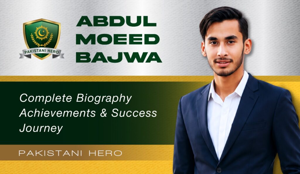 Abdul Moeed Bajwa Youth Leader Cybersecurity Expert