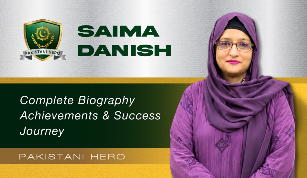 Saima Danish Educationist Principal Biography