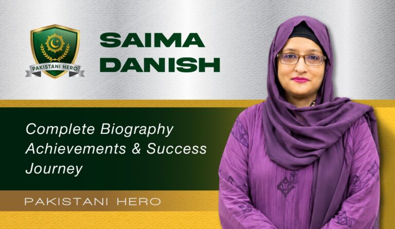 Saima Danish Educationist Principal Biography