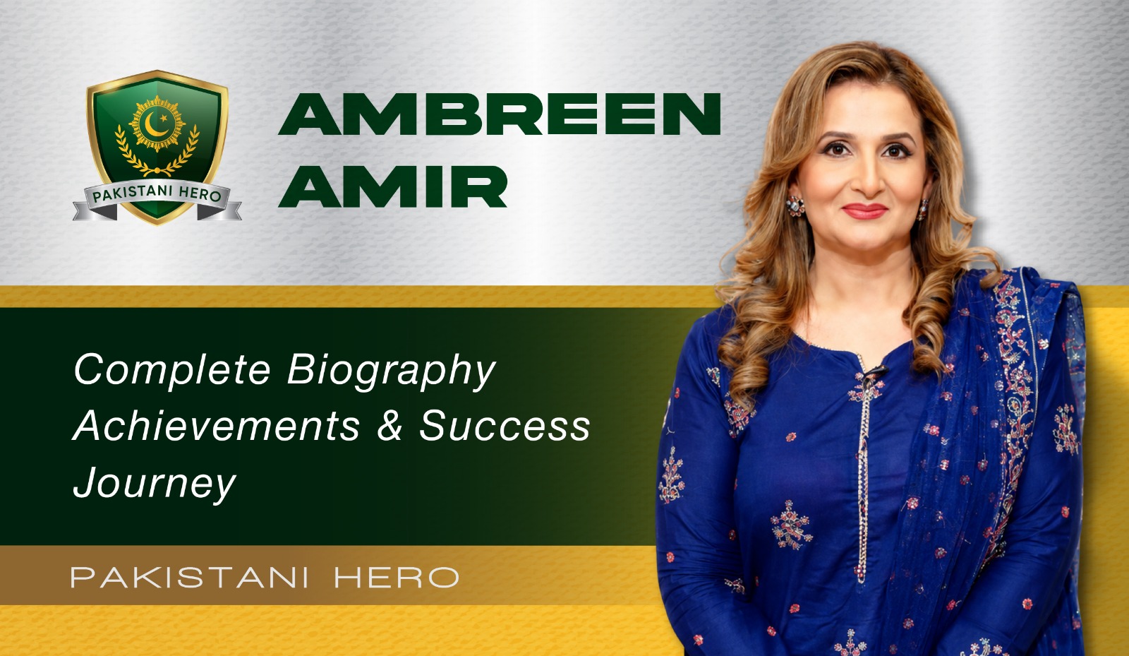 Ambreen Amir Biography Naqsh by MB Resin Artist