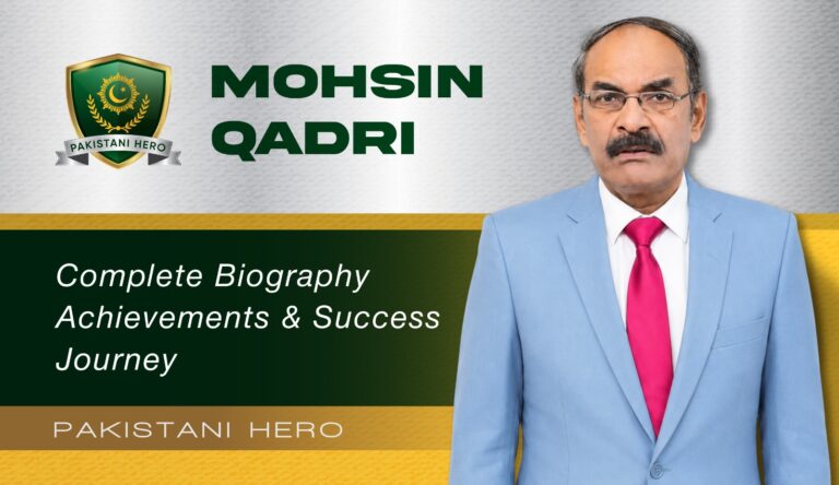 Mohsin Qadri Biography Economics Research and Career