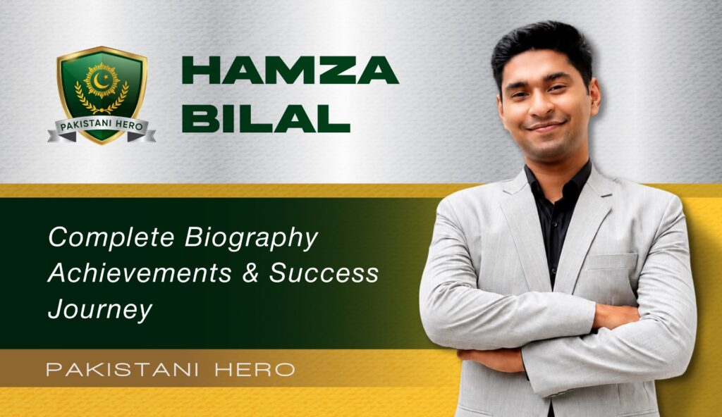 Hamza Bilal Biography Trading Career Awards Profile