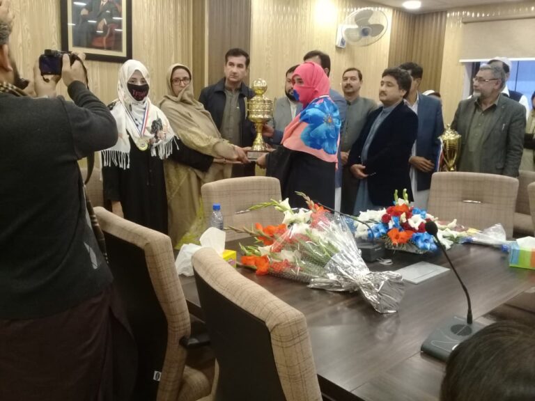 Honored to Receive Gold Medal and Winner's Trophy