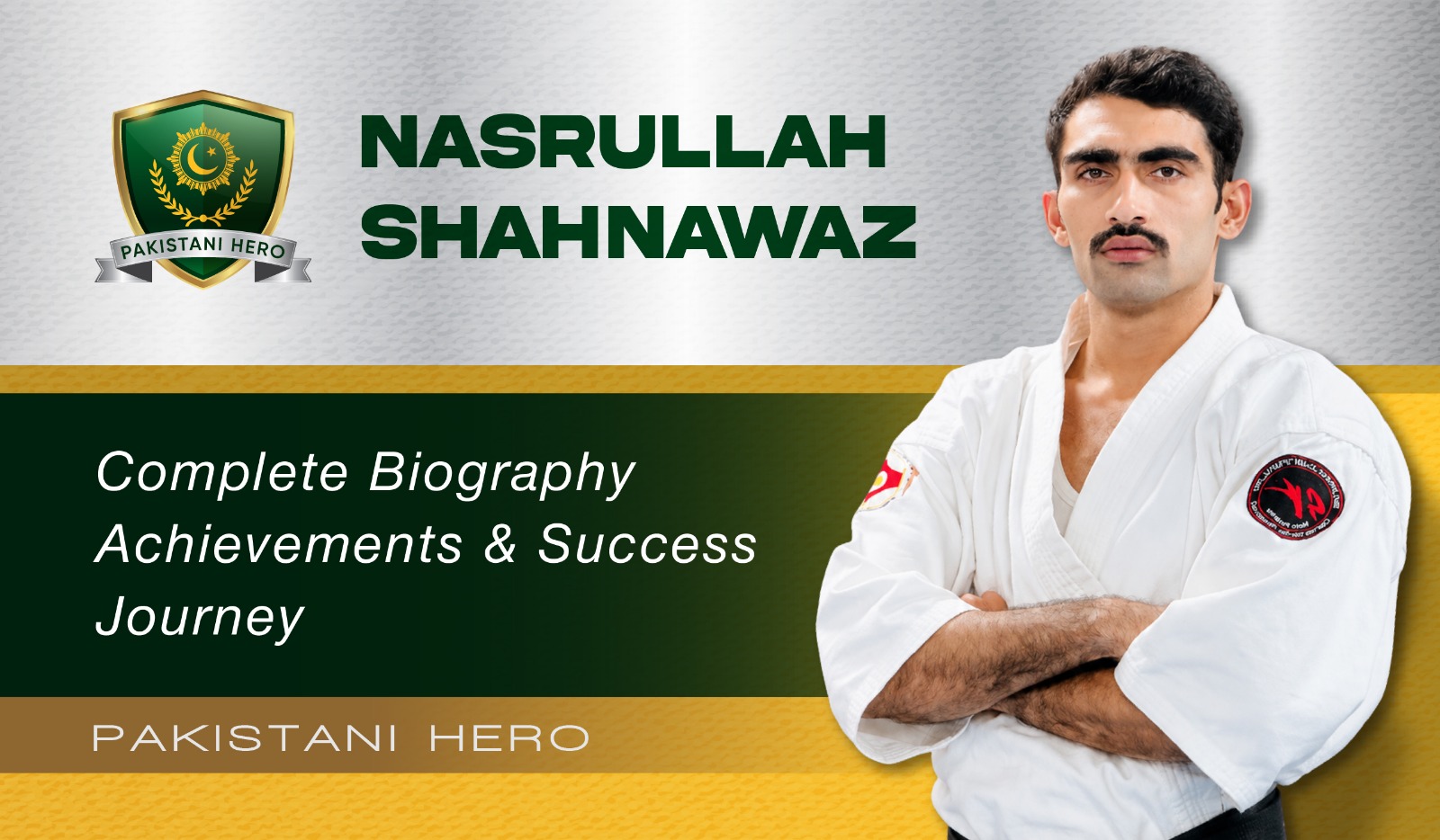 Nasrullah Shahnawaz | Karate Champion Pakistan