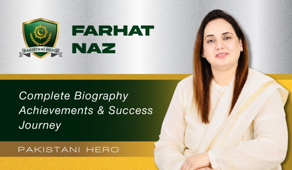 Farhat Naz CEO WRACKLER Business Leader Profile Pakistan