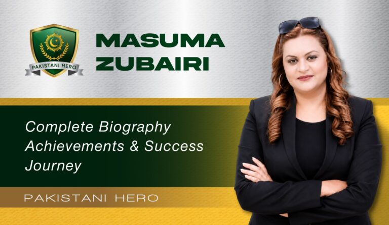 Masuma Zubairi | Educationist Media Professional