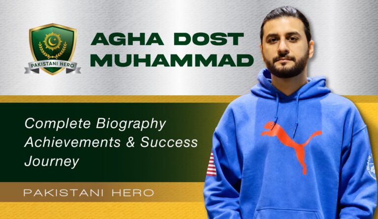 Agha Dost Muhammad Biography Social Work and Life Journey