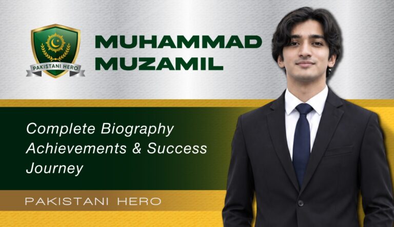 Muhammad Muzamil Mujeeb | Pakistan Young Scholar Hero