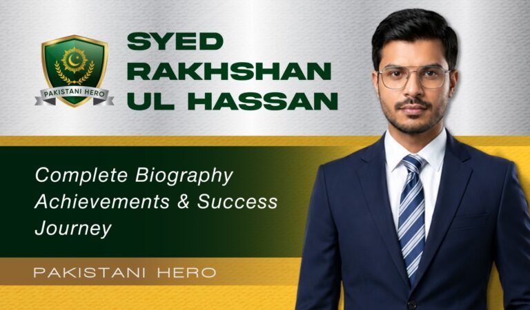 Syed Rakhshan Ul Hassan Graphic Designer Biography