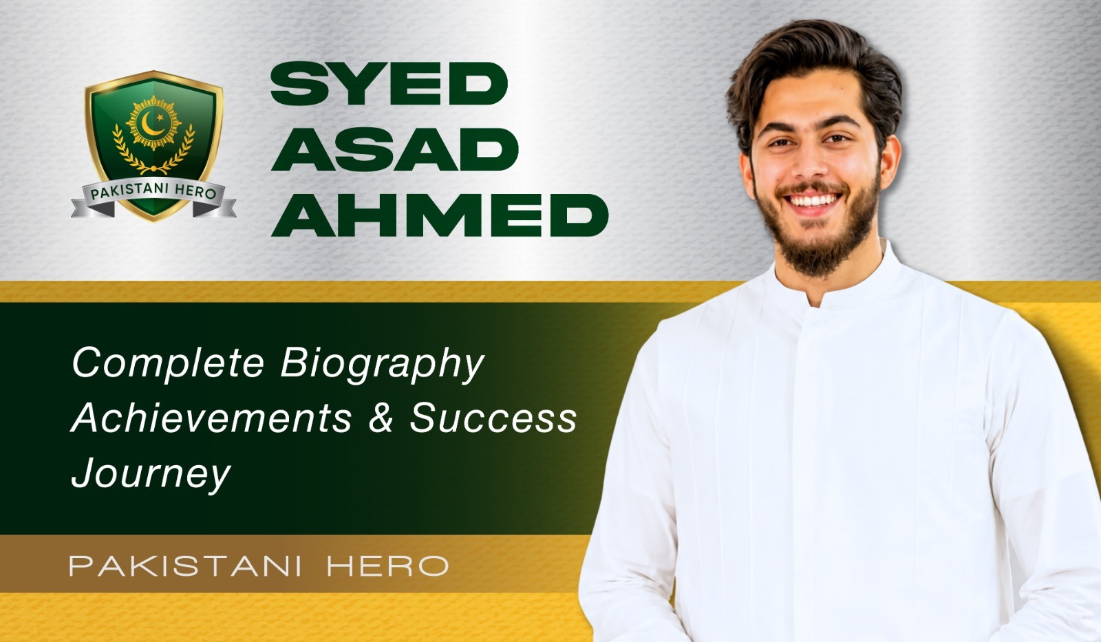 Syed Asad Ahmed Biography Founder of CGA Pakistan