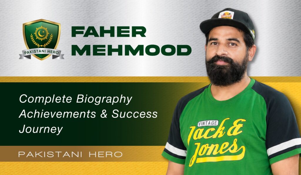 Faher Mehmood Pakistan’s 2025 Motocross Champion