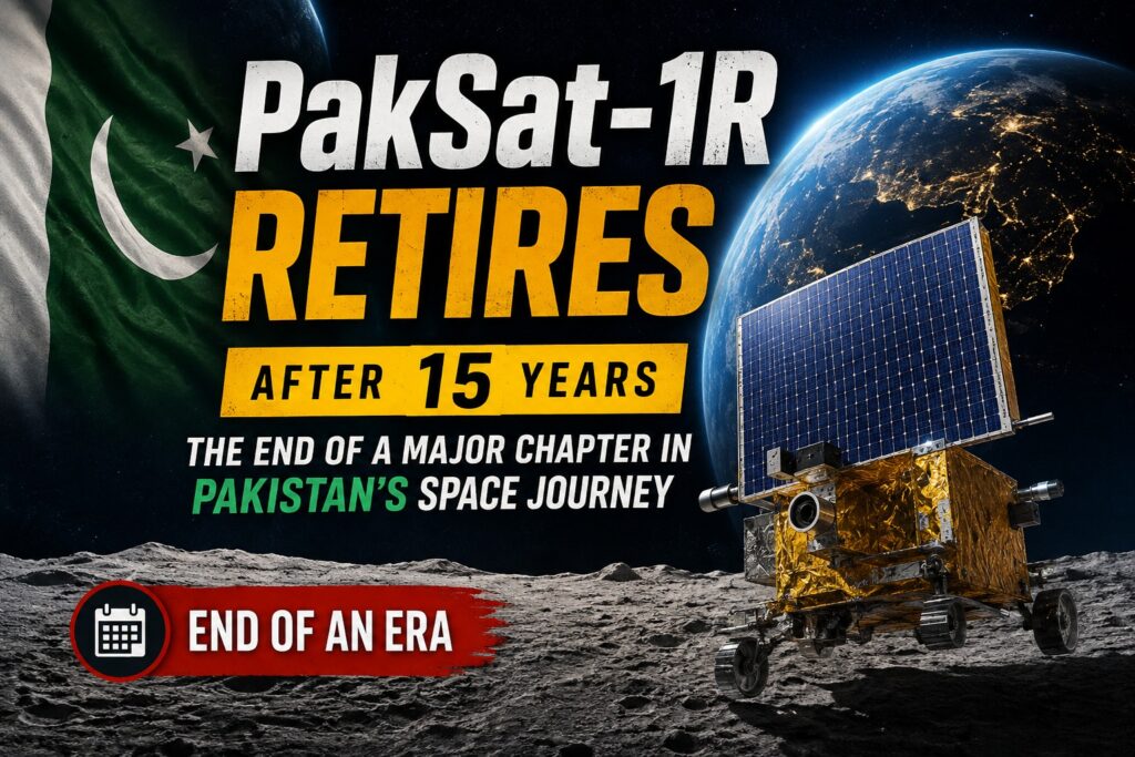 PakSat-1R Retirement 2026: The End of a 15-Year Space Journey