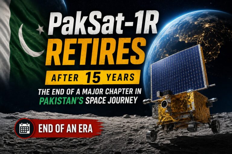 PakSat-1R Retirement 2026: The End of a 15-Year Space Journey