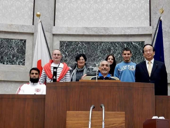 Danish Khan Honored at the Sapporo City Parliament, Japan