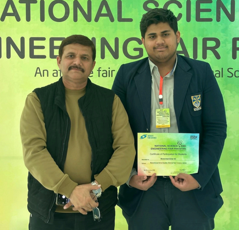 National Science & Engineering Fair Participant and Research Project Developer