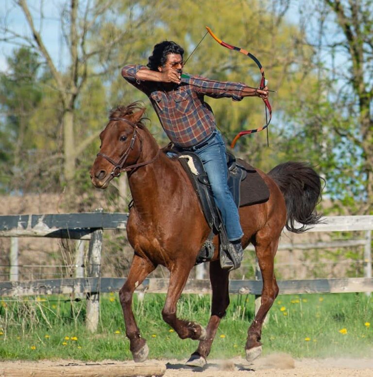 Beginning of His Equestrian Journey