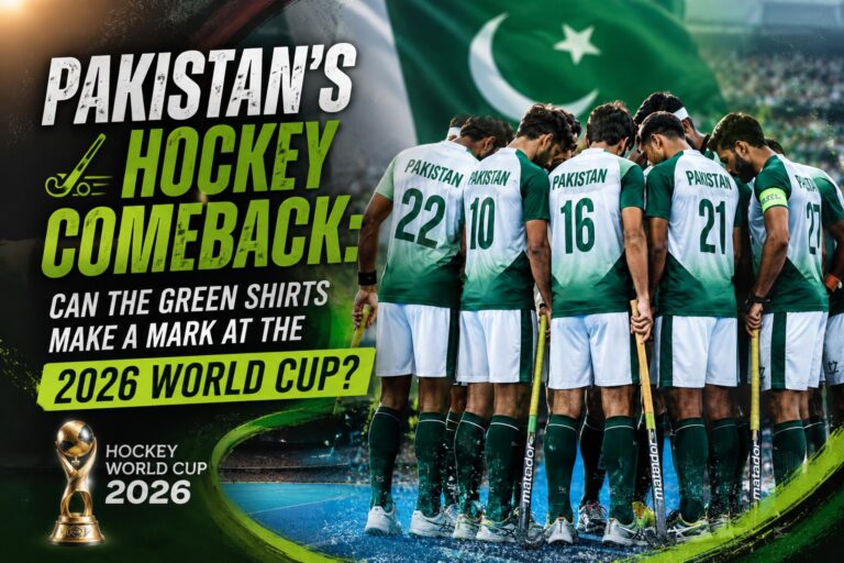 Pakistan Hockey World Cup 2026: Can Pakistan Make a Comeback?
