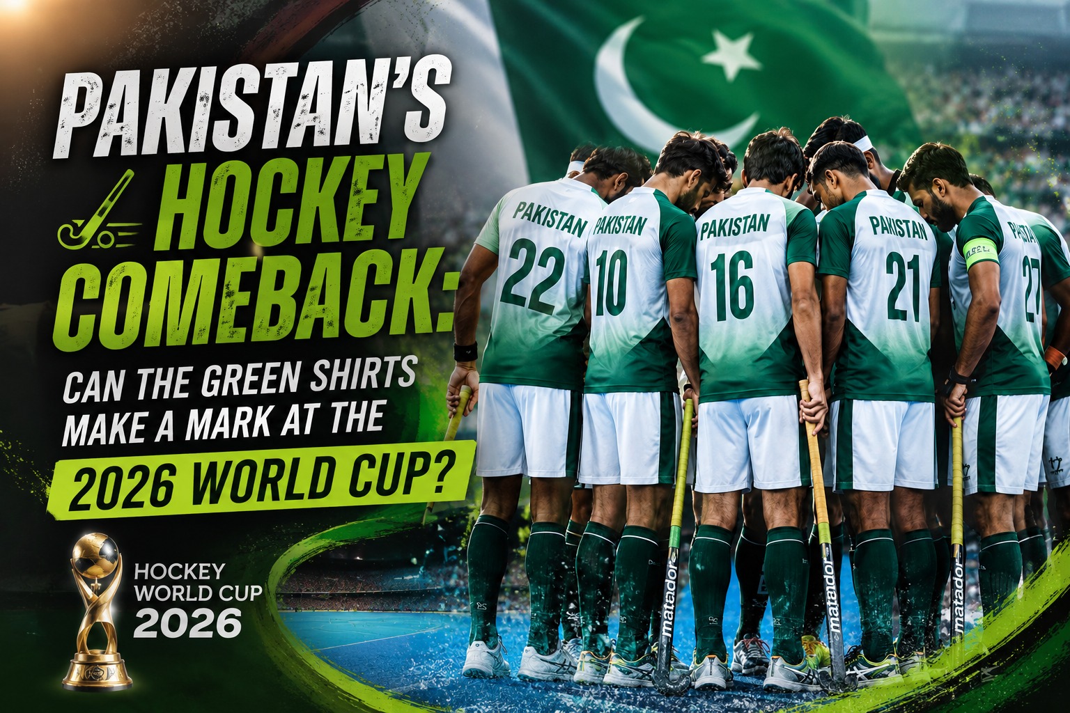 Pakistan Hockey World Cup 2026: Can Pakistan Make a Comeback?