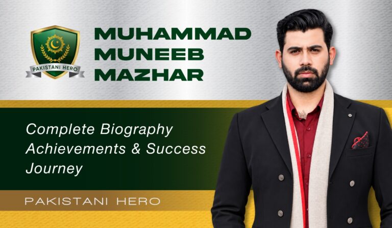 Muhammad Muneeb Mazhar Entrepreneur From Pakistan