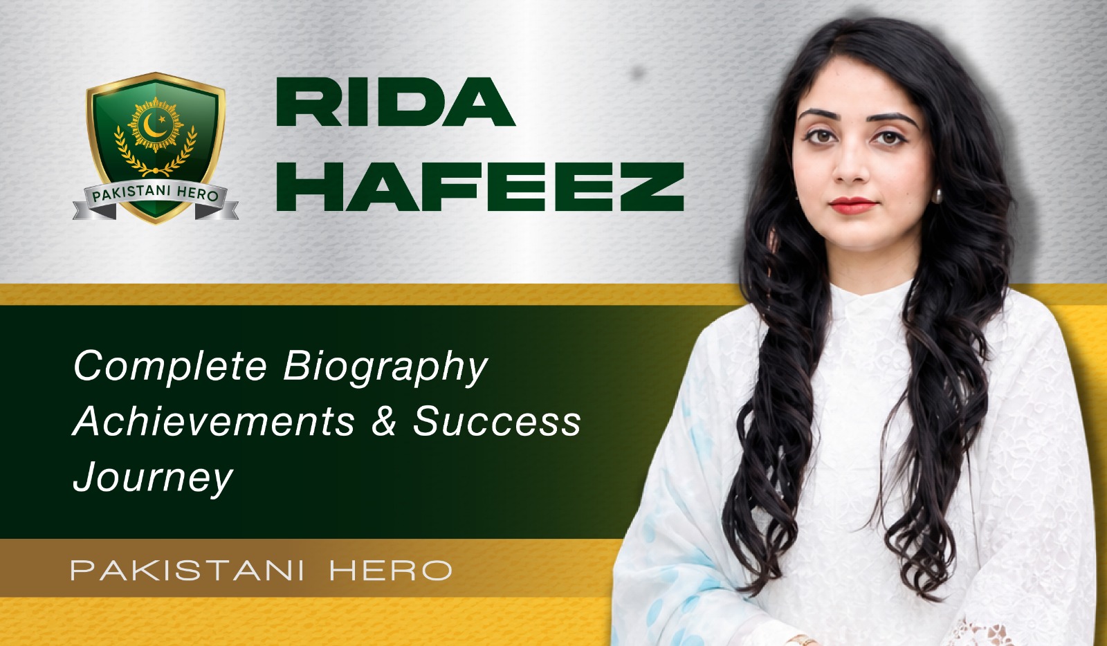 Rida Hafeez Baker Entrepreneur and Cake Artist in Pakistan