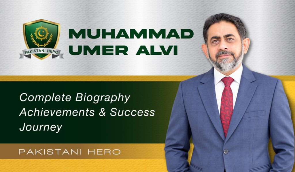 Dr Muhammad Umer Alvi Defence Technology AI Pioneer PK