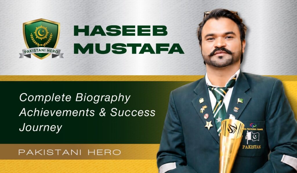 Haseeb Mustafa Pakistan Wrestling Champion Hero