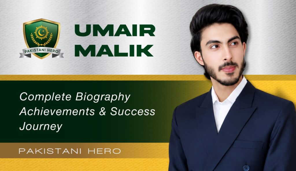 Umair Malik Biography Model TikToker and Brand Founder
