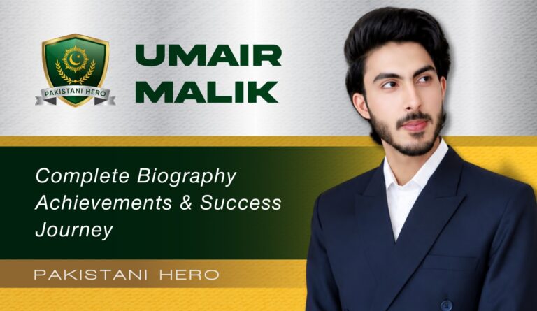Umair Malik Biography Model TikToker and Brand Founder
