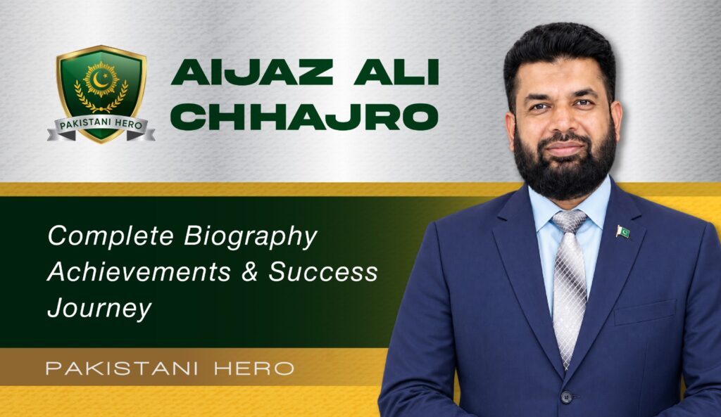 Aijaz Ali Chhajro | IPCIH Chairman Peace Leader