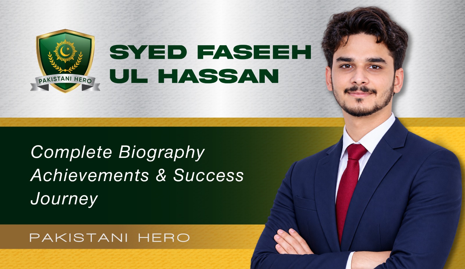 Syed Faseeh Ul Hassan | Young Pakistani Business Leader