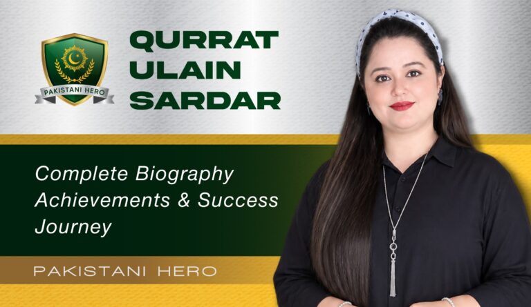 Dr Qurratulain Sardar Biography Academic Youth Leader