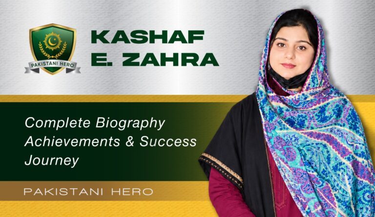 Kashaf E. Zahra Biography Nurse and Psychologist