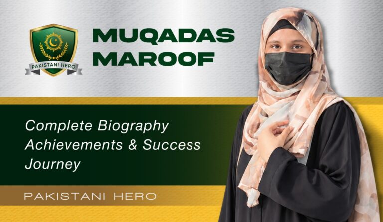 Muqadas Maroof | 3D Arabic Calligraphy Artist Pakistan