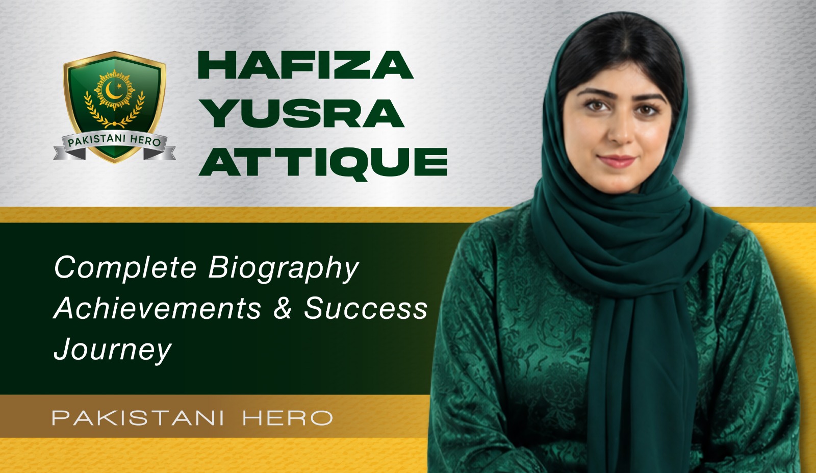 Hafiza Yusra Atique | Entrepreneurial Psychologist